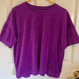 GAP Purple Crop Top